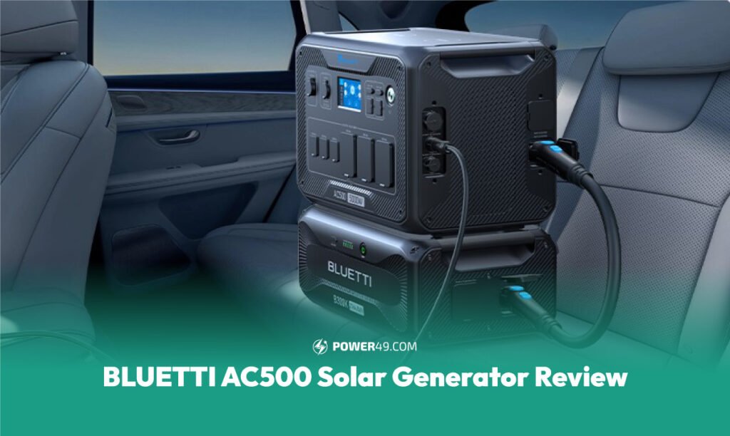BLUETTI AC500 Solar Generator Review